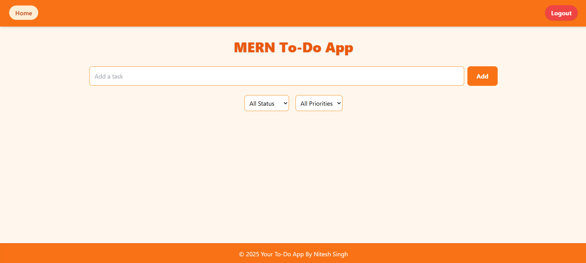 To-Do web App